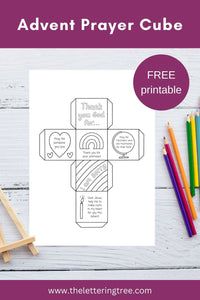 Free Printable Advent Prayer Cube