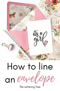 How to line an envelope